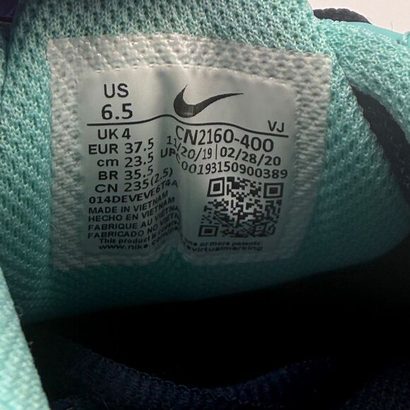 Nike Womens Air Max Torch 4 CN2160-400 Blue Running Shoes Sneakers - US Women’s - Picture 12 of 13